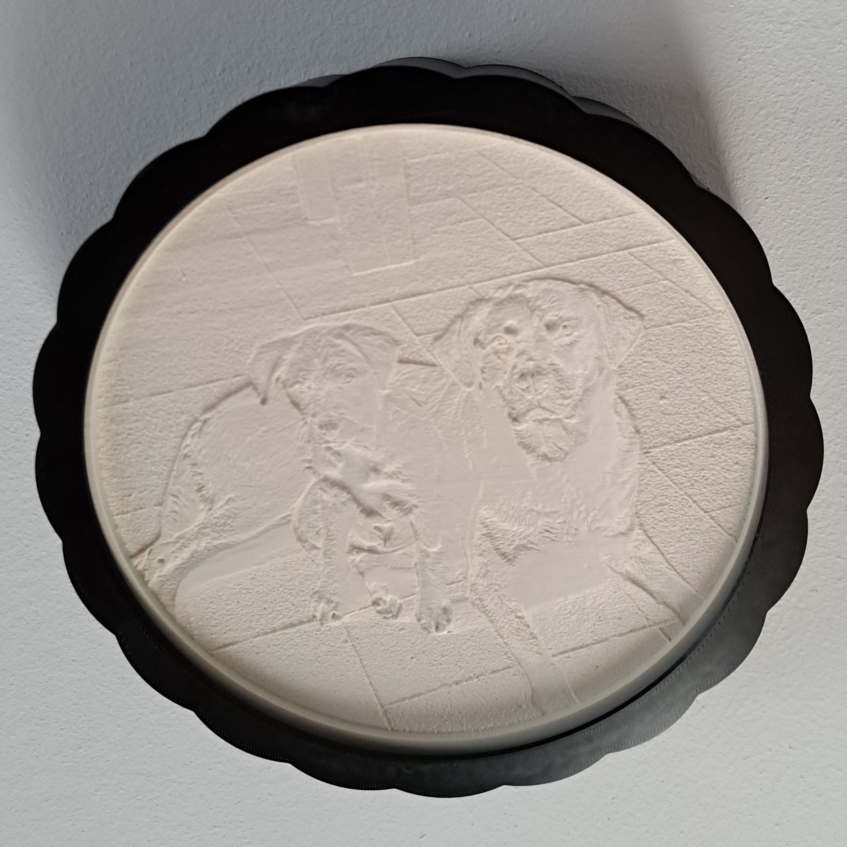 Plafondlamp met eigen foto