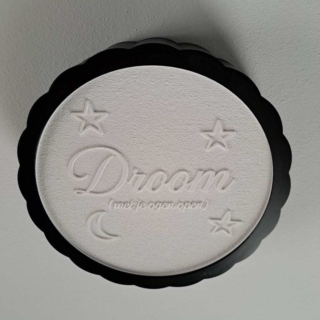 Plafondlamp "Droom met je ogen open"