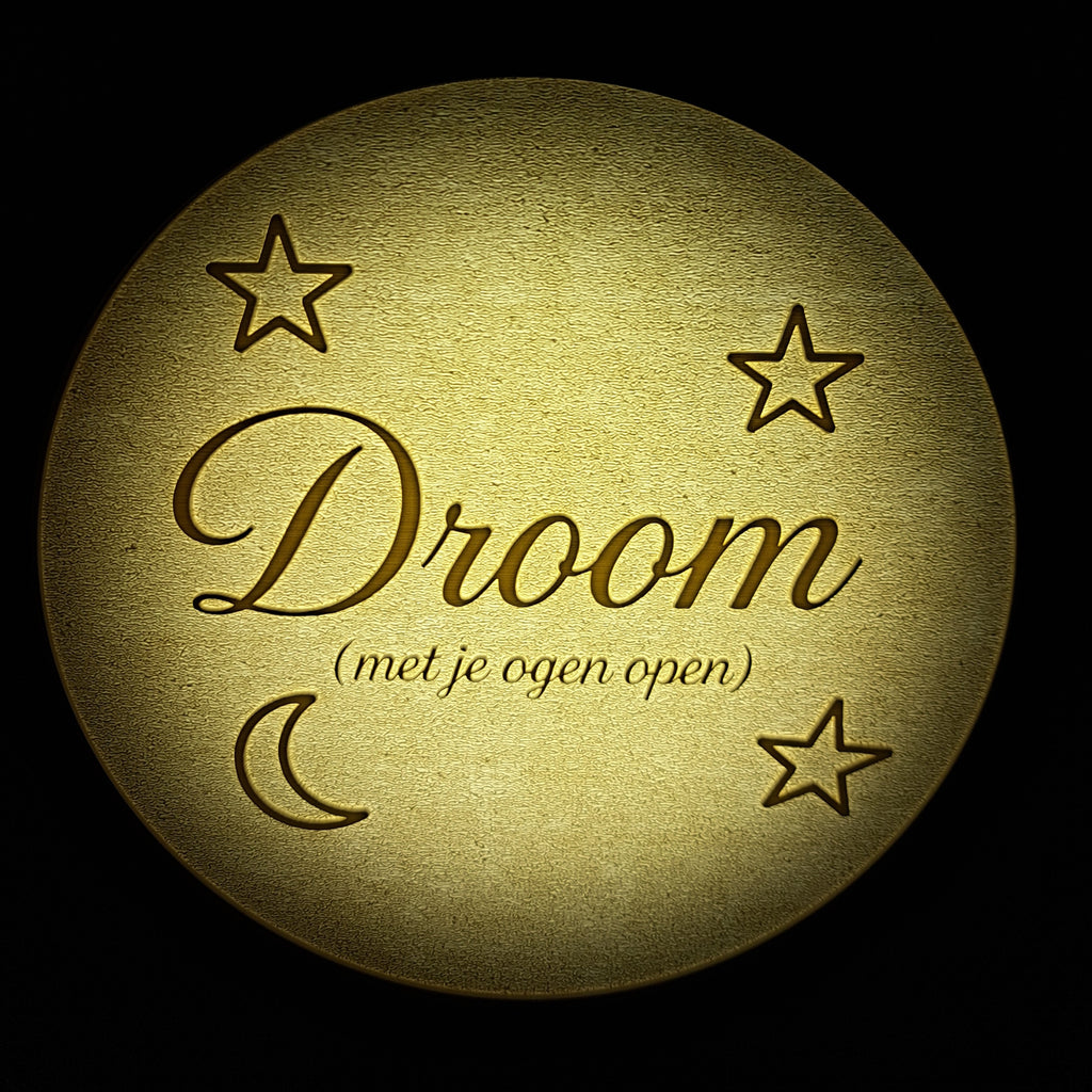 Plafondlamp "Droom met je ogen open"