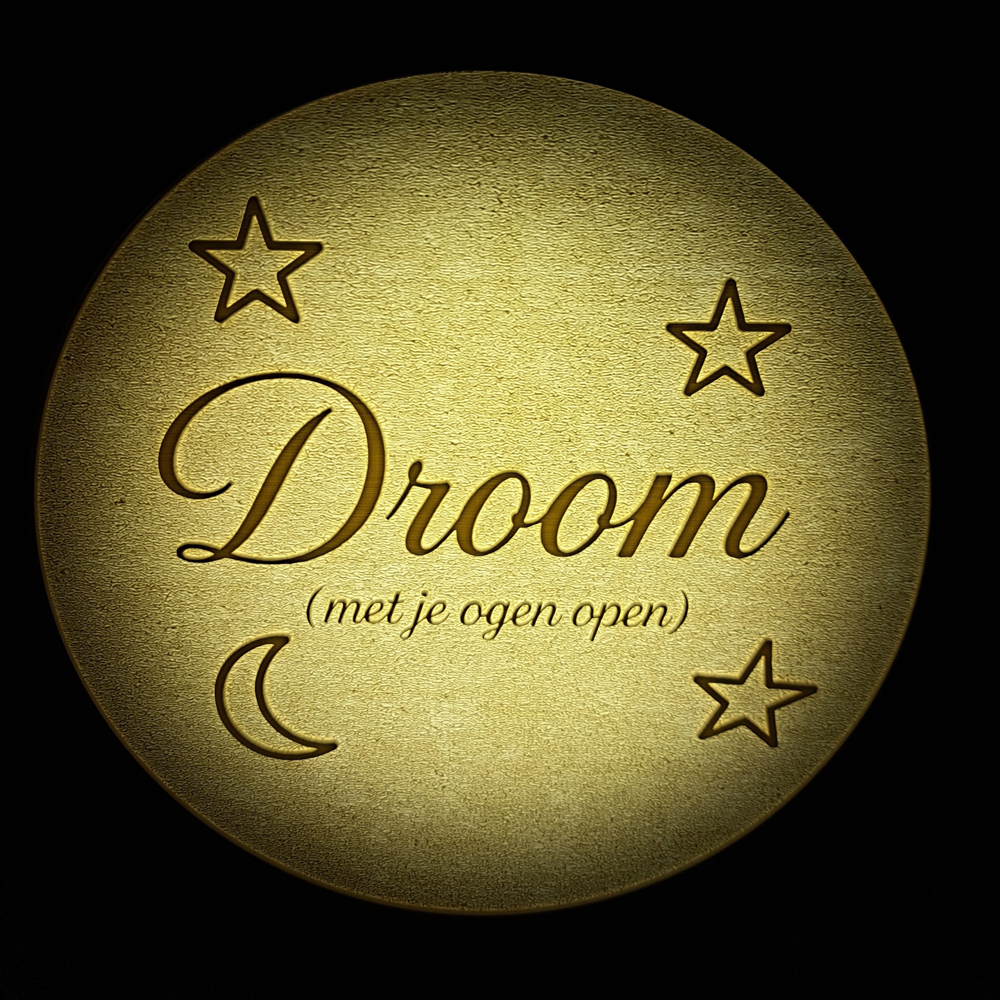 Plafondlamp "Droom met je ogen open"