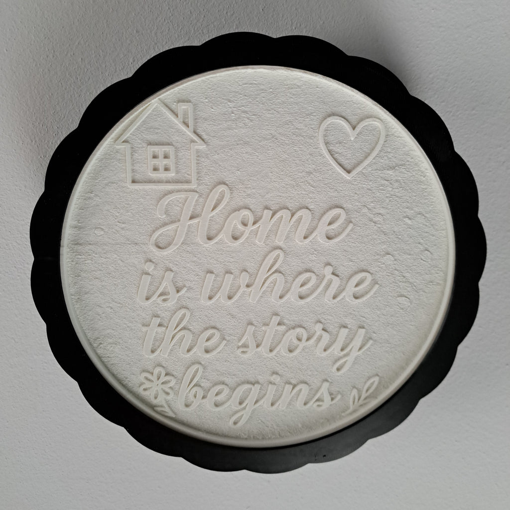 Plafondlamp "Home is where the story begins"